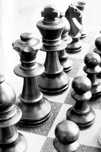 chess, chess board, chess pieces