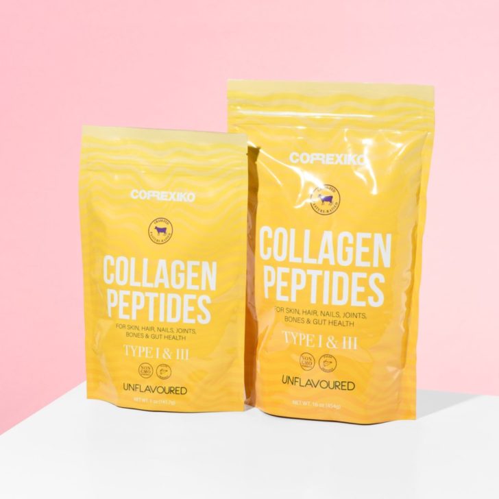 Photo by Correxiko  Collagen: https://www.pexels.com/photo/product-shoot-of-collagen-supplements-on-a-yellow-packet-6475104/