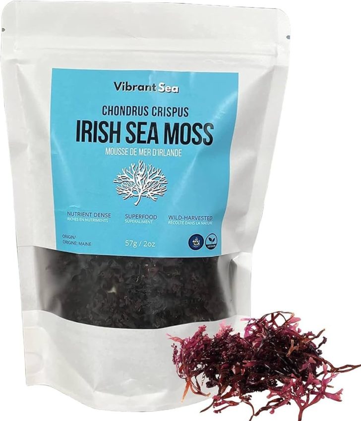 Credit: Amazon.ca https://www.amazon.ca/Organic-Irish-Sea-Moss-Wildcrafted/dp/B0BCHRQMM3