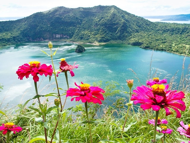philippines, luzon, lake taal