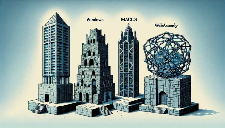 Illustration of D language implementations and platforms