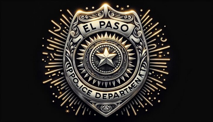 Illustration of El Paso Police Department badge