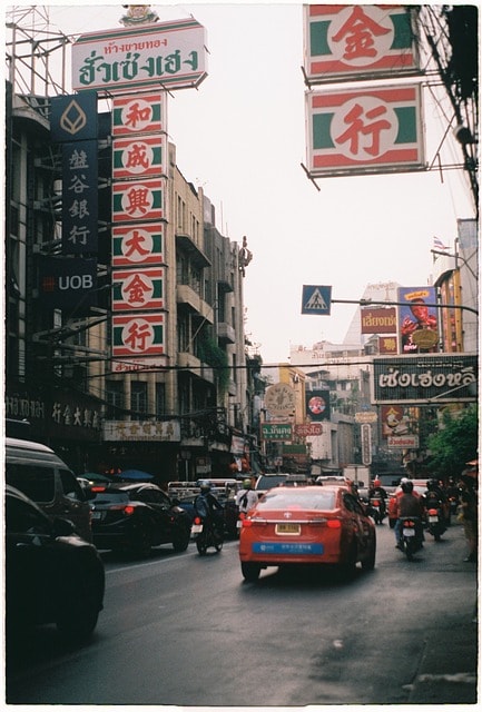 street, traffic, thailand