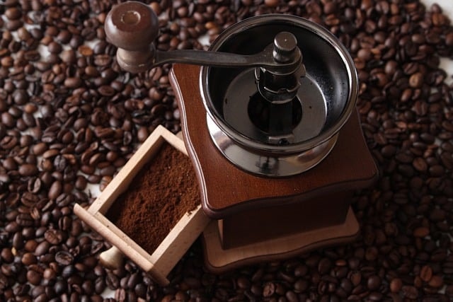 coffee, coffee grinder, coffee powder