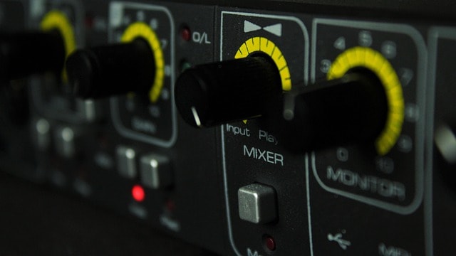 controller, mixer, music production