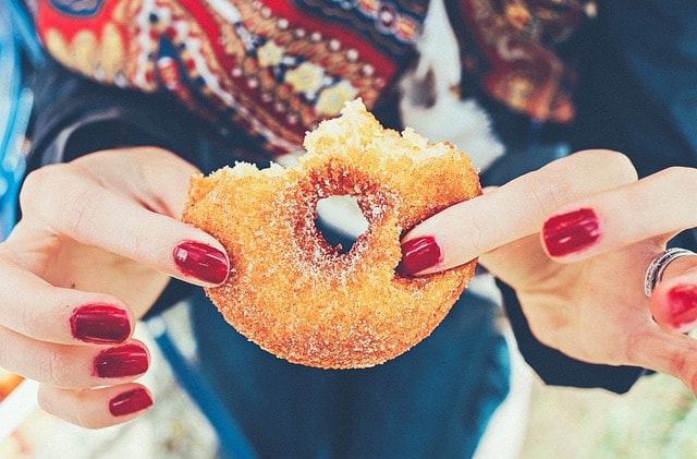 donut, dessert, sweets