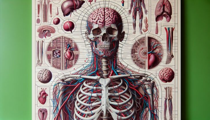 Anatomical structure illustration