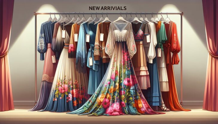 New arrivals showcasing the latest trends in women's clothing.