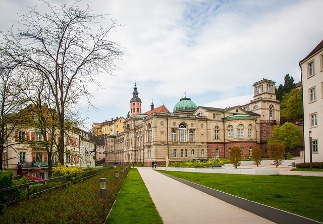 baden baden, friedrichsbad, spa town