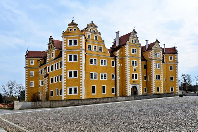 castle, annaburg, saxony-anhalt