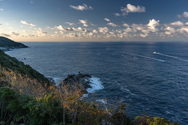 sea, coast, shimane peninsula