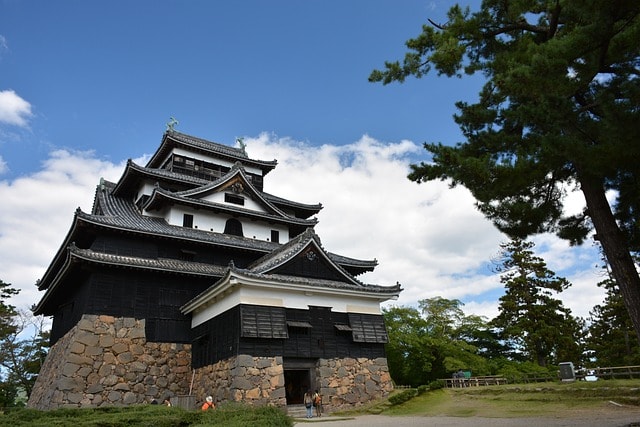 castle, japan, shimane