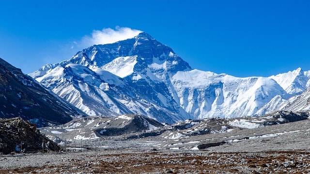 mount everest, tibet, china