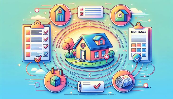 An illustration depicting scenarios when an escrow account is required in mortgage transactions.